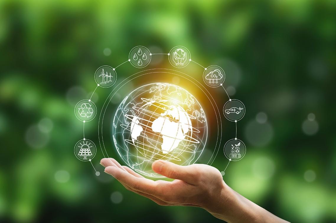 A complex flow diagram illustrating PVC to Europe & Carbon Transparency: Ensuring EU Compliance, Supplier Declarations, Chain of Custody, Carbon Data, Traceability, Audits, Documentation, and Updates.