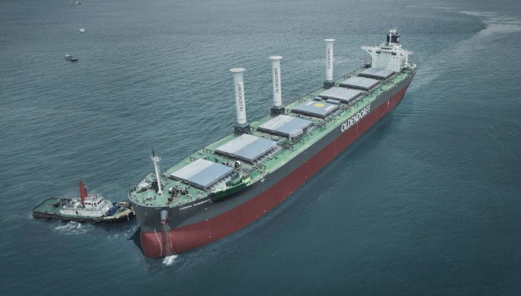 A large chemical tanker ship at sea, representing the global logistics involved in transporting bulk liquids like toluene, crucial for understanding Incoterms in the petrochemical sector.