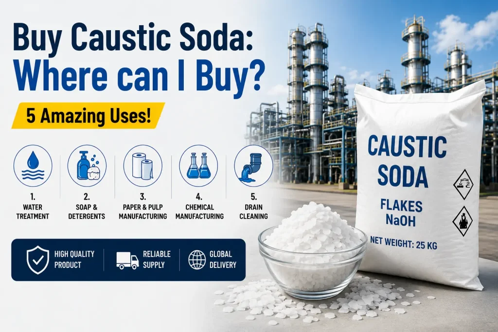 Buy Caustic Soda: Where can I Buy? 5 Amazing Uses! 2 Buy Caustic Soda